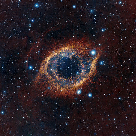 Helix nebula, Gormþokan, NGC 7293
