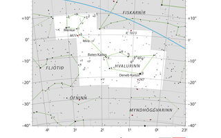 stjörnukort, stjörnumerki, Hvalurinn, NGC 247
