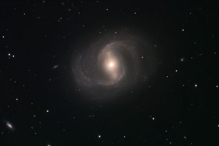 Messier 91, bjálkaþyrilþoka, Meyjan