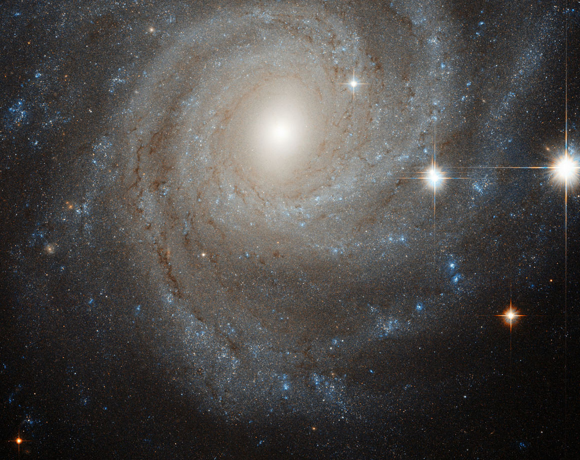 NGC 3344, Þyrilvetrarbraut, Bjálki