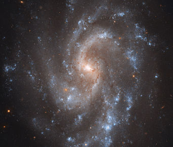 NGC 5584, þyrilþoka, þyrilvetrarbraut, sefítar, Meyjan