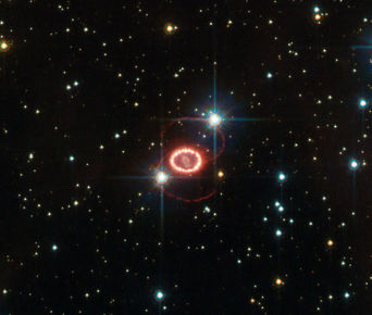 SN 1987a, Sprengistjarna, Stóra Magellan skýið, LMC,