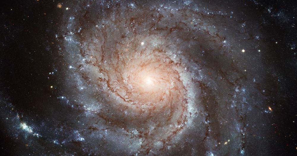 Vetrarbraut, M101, Hubblessjónaukinn
