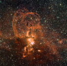 NGC 3582, Kjölurinn