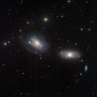 NGC 3166, NGC 3169, vetrarbraut, stjörnuþoka, samruni vetrarbrauta