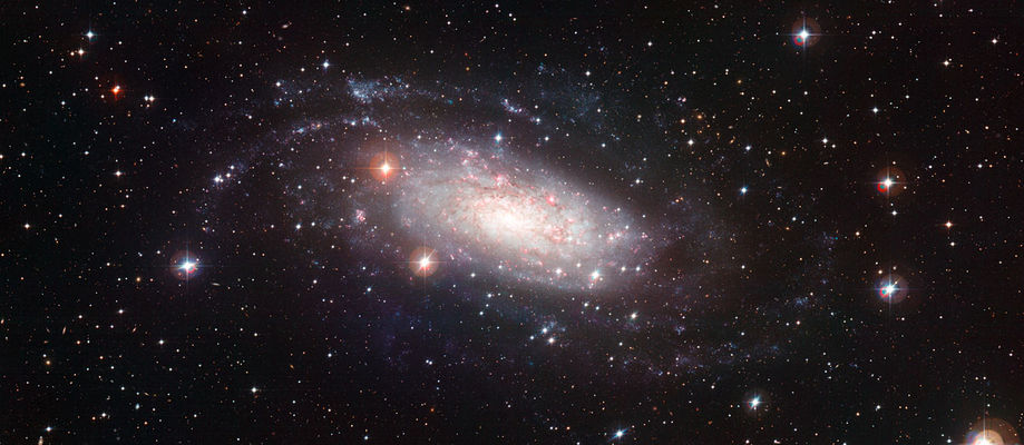 NGC 3621, skífuvetrarbraut, þyrilþoka, Wide Field Imager, ESO