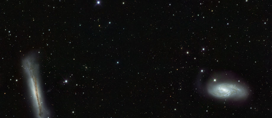 VST, VLT Survey Telescope, OmegaCAM, M65, M66, Messier 65, Messier 66