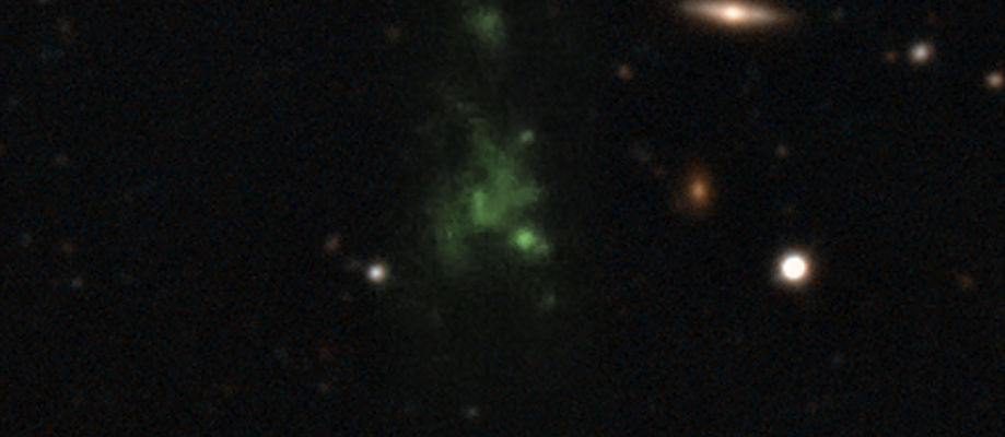 Lyman-alfa hnoðri, LAB-1