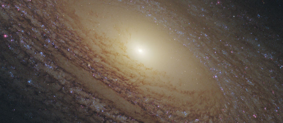 NGC 2841, þyrilþoka, þyrilvetrarbraut, Hubblessjónaukinn