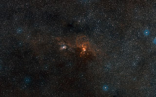 NGC 3582, Kjölurinn