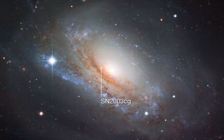 NGC 3169, SN 2003cg