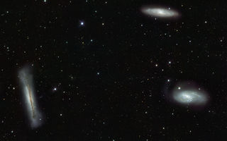 Ljónsþríeykið, Messier 65, Messier 66