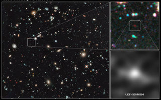 Hubble sér lengra aftur í tímann en nokkru sinni fyrr