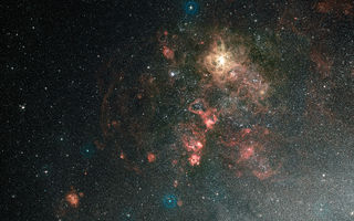 Tarantúluþokan, 30 Doradus, NGC 2070, NGC 2060, geimþoka, stjörnuþoka, stjörnuþyrping