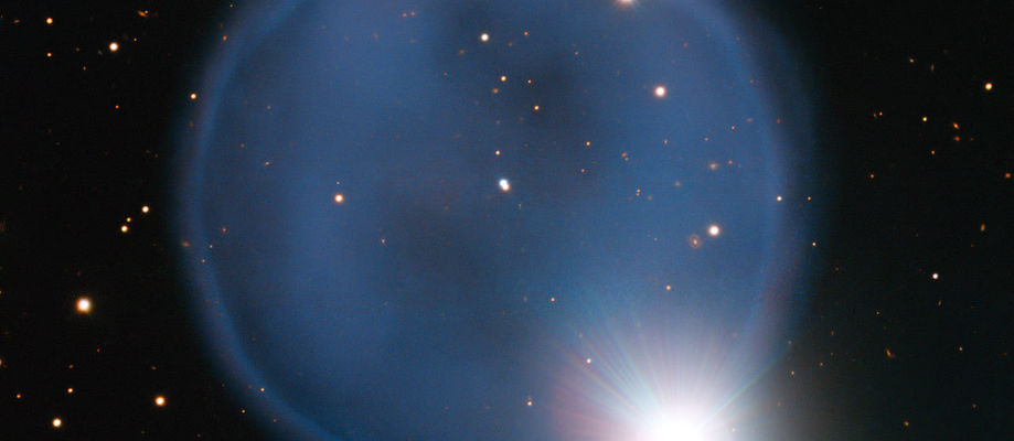 Hringþokan Abell 33 á mynd Very Large Telescope ESO