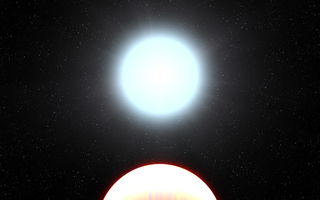 Teikning af Kepler-13Ab