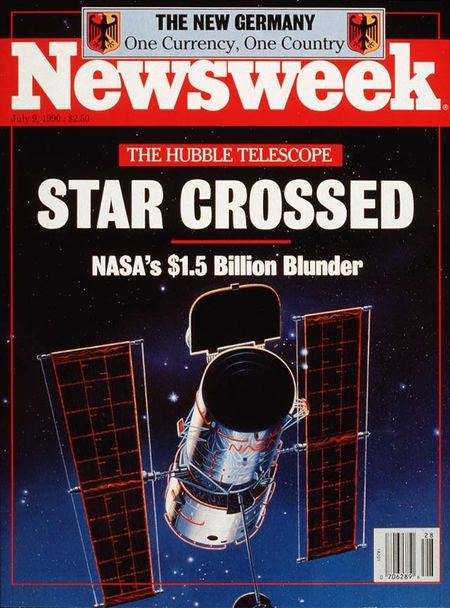 Forsíða Newsweek 9. júlí 1990