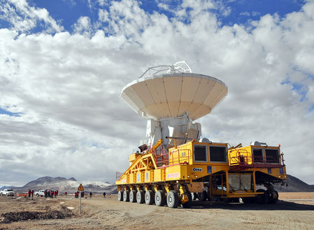ALMA, Chajnantor, Atacama Large Millimeter/submillimeter Array, Ottó, Lorre, flutningabílar