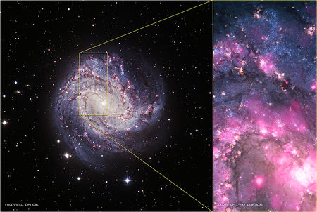 Messier 83, M83, svarthol