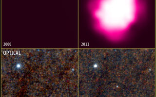 Messier 83, M83, svarthol, röntgenlind