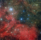 NGC 6604, stjörnuþyrping, Arnarþokan