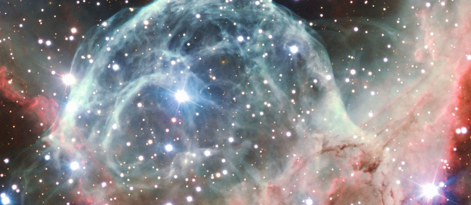 Þórshjálmsþokan, Thor's Helmet Nebula, stjörnumyndunarsvæði, geimþoka, NGC 2359
