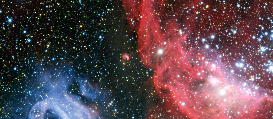 NGC 2020, NGC 2014, Stóra Magellansskýið, stjörnumyndunarsvæði