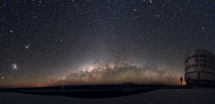 Paranal, Cerro Paranal, Magellanskýin, Vetrarbrautin