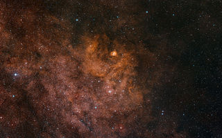 NGC 6604, stjörnuþyrping, Arnarþokan