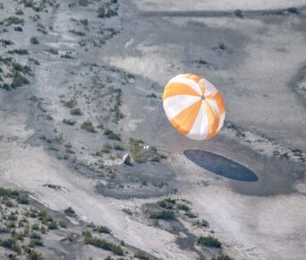 Æfing fyrir heimkomu Osiris-Rex