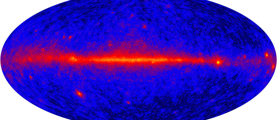 Fermi, gammageislun, Vetrarbrautin okkar