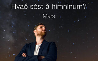 Hvað er á himni í mars?