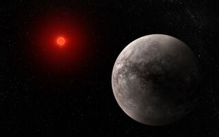 Teikning af TRAPPIST-1 b