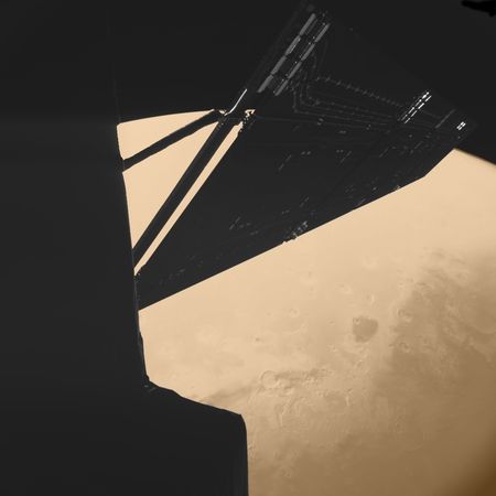Rosetta, geimfar, Mars