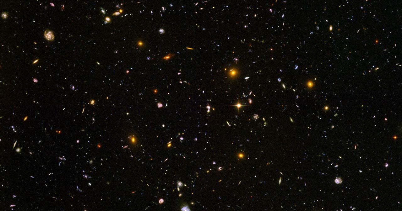 heimsfræði, hubble ultra deep field