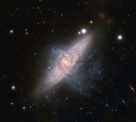 NGC 3314, vetrarbrautir