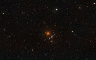 NGC 3314, vetrarbrautir
