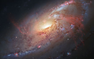 Messier 106, þyrilvetrarbraut, vetrarbraut