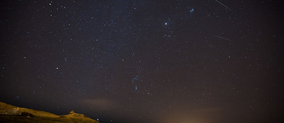 Geminítar, Vestmannaeyjar, stjörnuhrap, loftsteinahrap