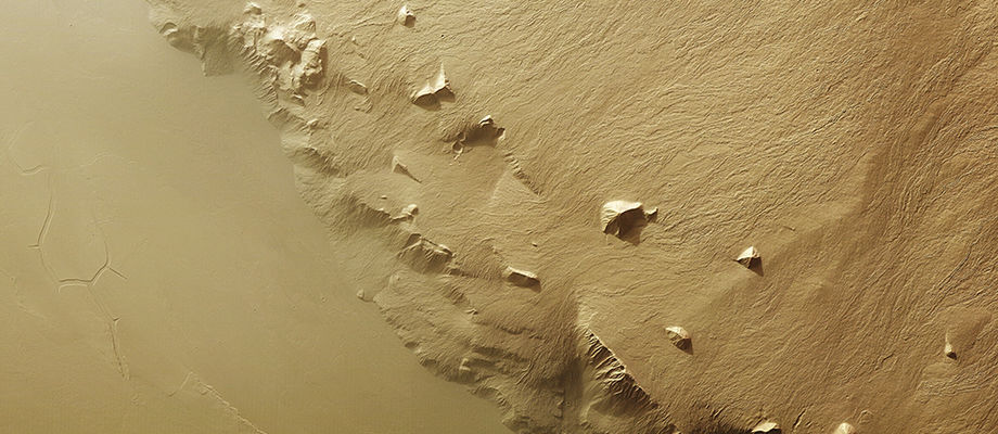 Ólympusfjall, Olympus Mons, eldfjall, Mars