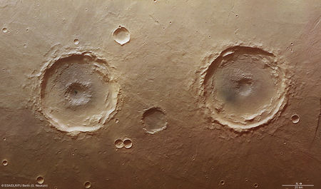 Arima, gígar, Mars