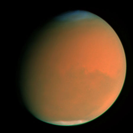Rykstormur á Mars í september 2001