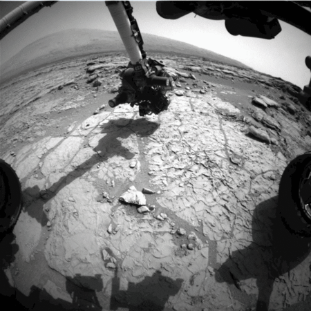 Curiosity, Mars, vatn