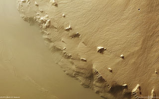 Ólympusfjall, Olympus Mons, eldfjall, Mars