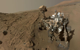 Curiosity á Mars