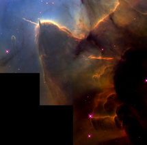 Messier 20, Þrískiptaþokan,