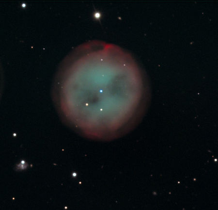 Messier 97, Ugluþokan