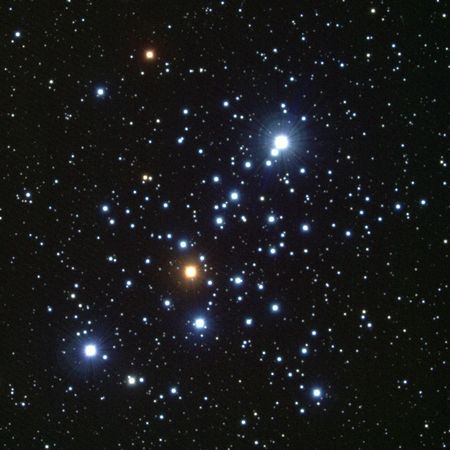 Messier 103, lausþyrping, Kassíópeia