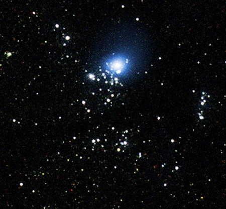 Þríhyrningsþokan, Þríhyrningsvetrarbrautin, Messier 33, þyrilþoka, Þríhyrningurinn