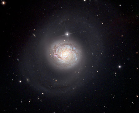 Messier 77, þyrilþoka, Seyfert vetrarbraut, Hvalurinn